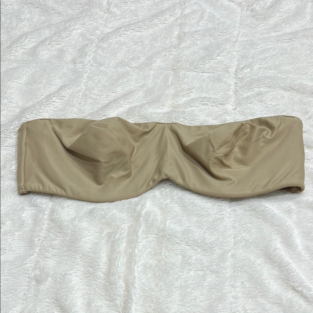 Lilyette Tan Strapless Bra Size 38D